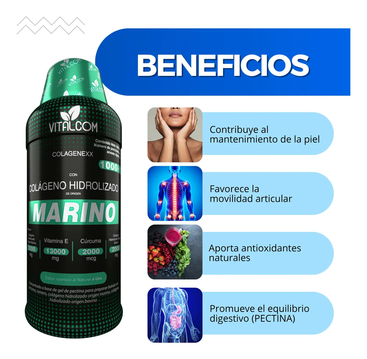 Colágeno Marino Premium 1000ml