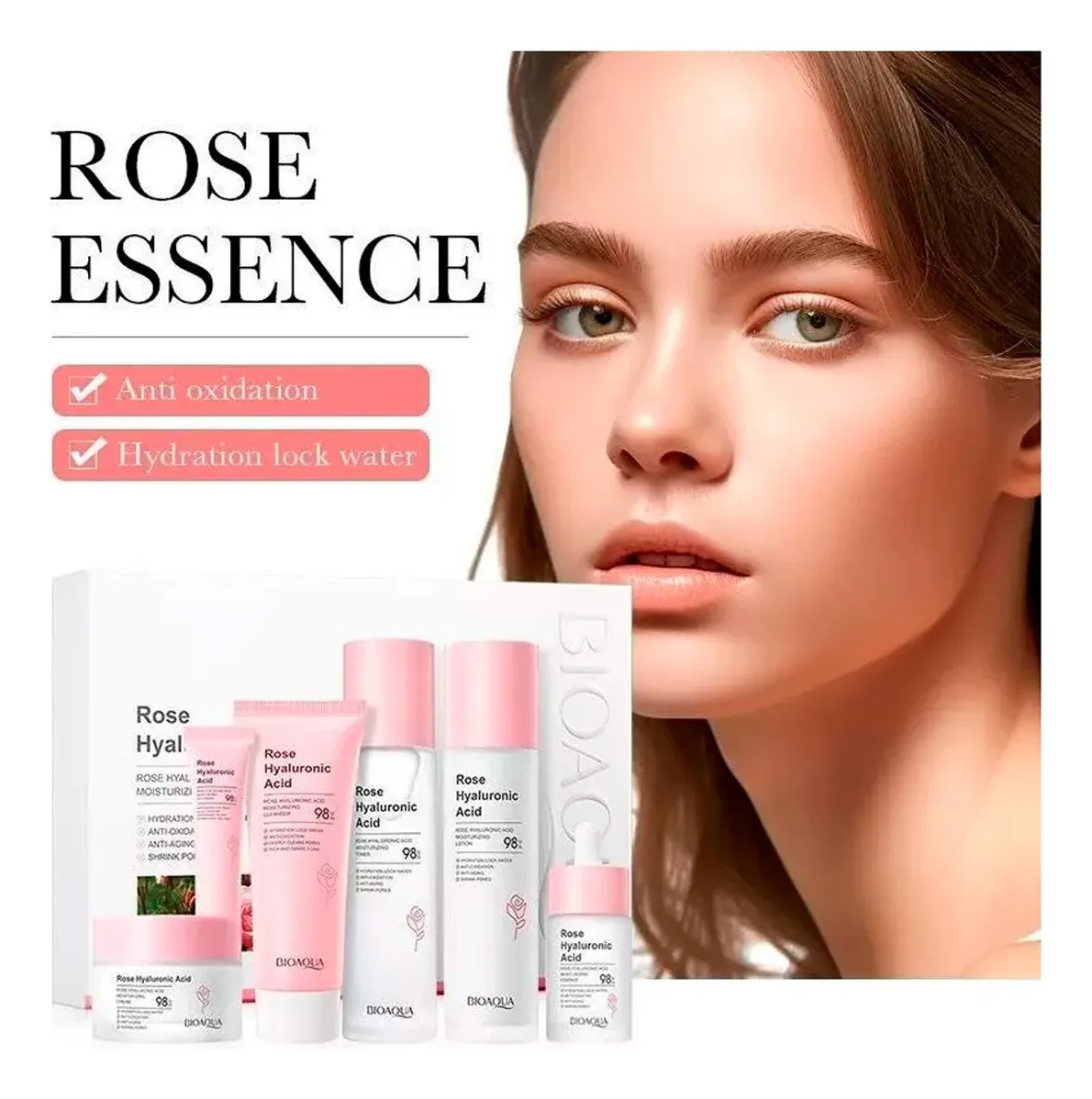 COMBO ROSAS Y ACIDO HIALURONICO BIOAQUA