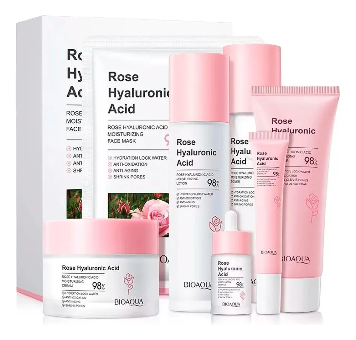 COMBO ROSAS Y ACIDO HIALURONICO BIOAQUA